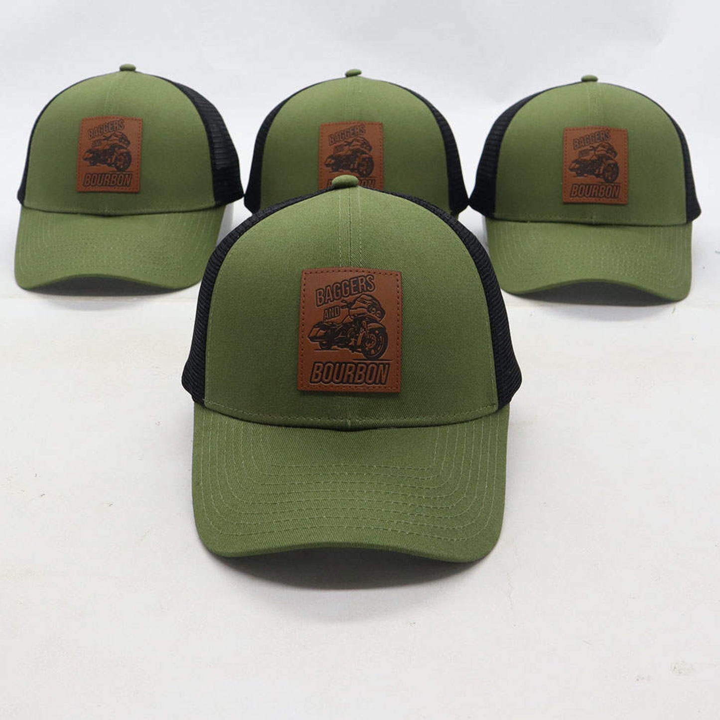 Baggers and Bourbon Trucker Hat